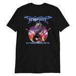 Dragonforce - Extreme Power Metal Dragon T-Shirt (Official Merchandise) Black