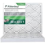 Filterbuy 20x23x1 Air Filter MERV 8