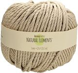 The Beadsmith 100% Hemp Cord – Natural Color – 3mm, 125 Foot Spool, 170LB Test Strength – Twine for Jewelry Making, Macrame, Paper Crafts, Gardening, Scrapbooking, Home Décor, DIY String Art & More