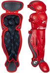 CHAMPRO Optimus Pro Leg Guard - 14.5" Shin Length, Scarlet