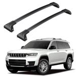 HmmtyRack Car Roof Rack Cross Bars Compatible with Jeep Grand Cherokee L 2021-2024&WL 2022-2024 with Lock,Aluminum Cross Bar for Rooftop Cargo Carrier Luggage Kayak Canoe Bike Snowboard