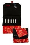 HiyaHiya Interchangeable 4-inch (10cm) Sharp Steel Knitting Needle Set; Small Tip Sizes (US 2-8) HISSTINKIT4SM