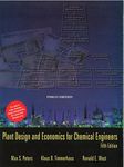 Plant Design and Economics for Chemical Engineers, 5e