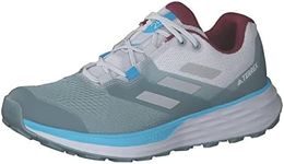 adidas Women's Terrex Two Flow W Trail Running Shoes, Grimag Ftwbla Rafcie, 5 UK