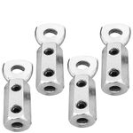 M ART Gym Wire Lock Solid and Heavy L-Key STANDERED Size(Pack of 4).