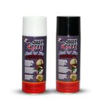 JUST Seal-IT seal n fix (THAILAND PRODUCT) Instant Waterproofing and Repair (Anti-Corrosion) BLACK AND WHITE SPRAY PACK OF 2