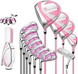 PGM G300 Club Womens Golf Set Purple Ladies Complete Left Handed Set LTG025