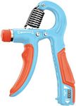 Longang Hand Grip Strengthener with Adjustable Resistance, Wrist Strengthener, Forearm Gripper, Hand Workout Squeezer, Grip strength Trainer, Hand Grip Exerciser for Men and Women