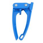 Tube Bender, Blue 1/8in 3/16in 1/4in Tube Bender Tubing Fuel Brake AC Refrigerant Line Bending Tool