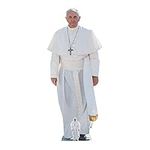 Star Cutouts Ltd SC940 Pope Francis Life Size Cardboard Cut Out, Multi-Colour 176 x 72 x 176 cm