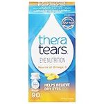 Thera Tears Nutrition Capsules for Dry Eyes - 90 Count - Eye Treatment With Omega-3