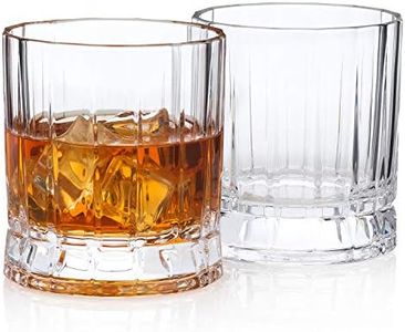 HISTORY COMPANY Harry Truman “Kentucky Bourbon” Gentleman’s Crystal Whiskey Glass, 2-Piece Set (Gift Box Collection)