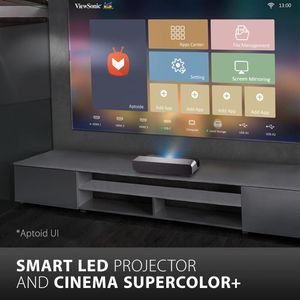 ViewSonic Ultra Short Throw 4K Projector – X1000, Home Theater
