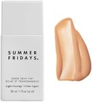 Summer Fridays Sheer Skin Tint - Tinted Moisturizer with Hyaluronic Acid - Helps Diminish Uneven Skin Tone - Sheer to Light Coverage - Shade 2.5 - Light with Cool Peach Undertones (1 Fl Oz)