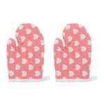 PACKOVE Childrens Baking Mitts Kids Oven Mitts Microwave Oven Mitts Kitchen Mitts for Baking Cooking