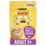 Go-Cat Adult Chicken & Duck Dry Cat Food 10kg (Packaging may vary)