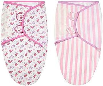 Vicloon Swaddle Mantas Bebé, 2Pcs Saco de Dormir Algodón para Bebé,Paño para Envolver Bebé，Bolsa de pañales para Recién Nacidos de 4-6 Meses