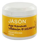 Jason Moisturizing Creme Vitamin E Age Renewal Fragrance Free - 25000 IU-4 oz. (3 Pack)