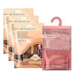 Humicure Moisture Absorber Dehumidifier | 500ml Absorption Capacity | Prevents Mold, Dampness & Odor in Wardrobe, Bathroom, Kitchen & Bedroom | 220g x 03 (Warm Vanilla)