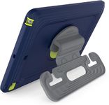 OtterBox Made for Kids Case for iPad 7th, 8th & 9th Gen (10.2" Display - 2019, 2020 & 2021 Version) with Kickstand & car headrest Mount Holder - Brave Blue