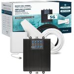 SureCall Fusion Professional 2.0 5G Ultra-Wideband Cell Phone Signal Booster up to 17000 sq ft, Boost 5G/4G LTE All Canadian Carriers, Telus, Bell, Rogers, Multi-User, ISED Approved, USA Company