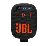 JBL Wind 3 FM Bluetooth Handlebar Speaker (Black/Orange)