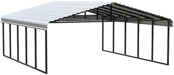 Arrow Carports Galvanized Steel Car