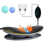 Hybodies Lumbar Traction Device, Electric Lower Back Stretcher Device with Dynamic Airbag, 3 Level Vibration Massage, Adjustable Temperature from 113 to 131℉ (45 to 55℃), Easy to Use