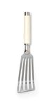 KitchenAid - Classic Angled Turner, Stainless Steel Head, Perfect for Turning Delicate Foods (Almond Cream)