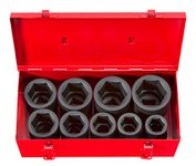 TEKTON 4892 1-Inch Drive Deep Impact Socket Set, Inch, Cr-Mo, 6-Point, 1-Inch - 2-Inch, 9-Sockets