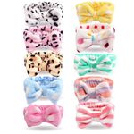 ICW Spa Headbands Towel Headbands for Washing Face Bow Headbands for Women Spa Headbands Facial Headband (4)