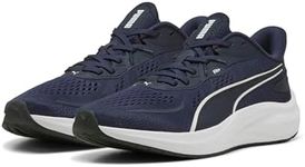 PUMA Unisex Skyrocket LITE 2 Road Running Shoe, Navy White Black, 8.5 UK