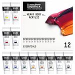 Liquitex Professional Heavy Body Acrylic Paint Set 12X22Ml, Assorted