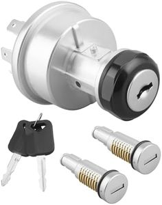 Wujexuhe 924-5533 Vehicle Lock Cylinder Kit w/Door Lock Cylinders & Ignition Cylinder Fit for Volvo VNL 2004-2017