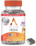 Active Iron Kids Chews, with Iron &
