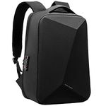 MARK RYDEN Anti Theft Backpack with TSA Approved Lock and Scratch Resistant Shell, Waterproof Travel Backpack, USB Laptop Backpack for Men Fits 15.6 Inch Notebook, Black, 11.8 x 4.7 x 17.3 inch,