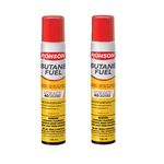 Ronson 99146 2 Large Lighter Butane Refill 78 Grams 2.75 oz(Pack of 2)