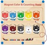 Magnetic Color and Number Maze - Mo
