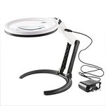 2X 5X Magnifying Glass with Light a
