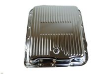 Chevy/GM 700R4-4L60E-4L65E Steel Transmission Pan - Chrome