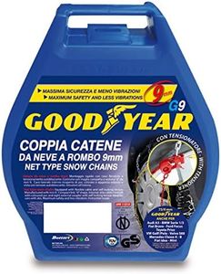 Goodyear 77905 "G9, 9 mm car Passenger Snow Chains, TUV and ONORM Approved, Size 070