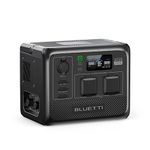 BLUETTI Portable Power Station AC60, 403Wh LiFePO4 Battery Backup w/ 2 600W (1200W Surge) AC Outlets, 1 Hour Fast Charge, Dustproof and Water Resistant Solar Generator for Camping, Trip, Power Outage