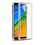 Solimo Soft & Flexible Shockproof Thermoplastic Polyurethane Mobile Cover, Back Cover With Cushioned Edges For Redmi Note 5 - Transparent