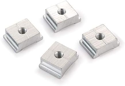 Woodriver 1/4" Miter Track Nut, 10-Piece
