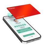 Retrēv Digital Business and Networking Card, Red, NFC Instant Contact & QR Scan - Transfer Contact, Website, or Social Media Information with a Tap, No App Required