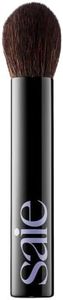 Saie The Fluffy Brush - Soft, Multi-Use Pressed + Loose Powder Brush - Fluffy Makeup Brush with Tapered Tip for Precise Application - Vegan, Cruelty-Free (1 Count)