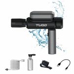 TUQO Cordless Pressure Washer powered with Rechargeable Battery |Type C cable | Portable | 4000 Mah Pressure Washer Gun for Car, Bike, Roof, Floor Washing/Cleaning with Adjustable Nozzle & 5M Hose