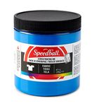 Speedball Art Products Fabric Screen Printing Ink, 8-Ounce, Blue