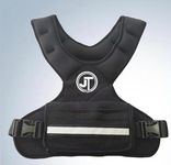 JT Weighted Vest 4.5kg, 9kg Weight Vest, Weighted Vests for Men Women for Running Training Workout Jogging Walking Gym Strength Training (BLACK 10lbs)