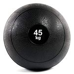 TNP Accessories. 45KG Slam Ball BLACK No Bounce Medicine Ball Crossfit Boxing Fitness Training Gym Wall Balls Ball